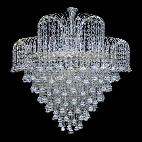 Люстра Агата №15 Конус в Краснодаре Гусь Хрустальный