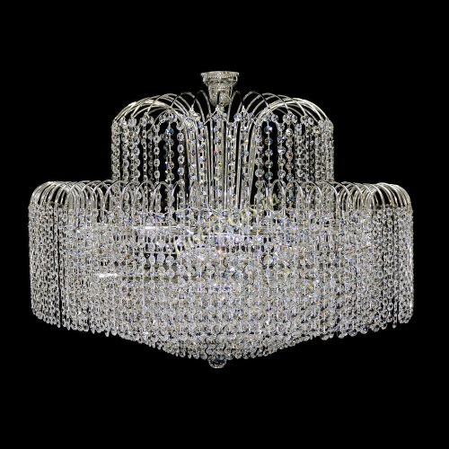 Люстра Агата №15 оптикон подвесная в Краснодаре Гусь Хрустальный