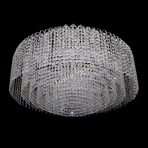 Люстра Агата №15 оптикон подвесная в Краснодаре Гусь Хрустальный