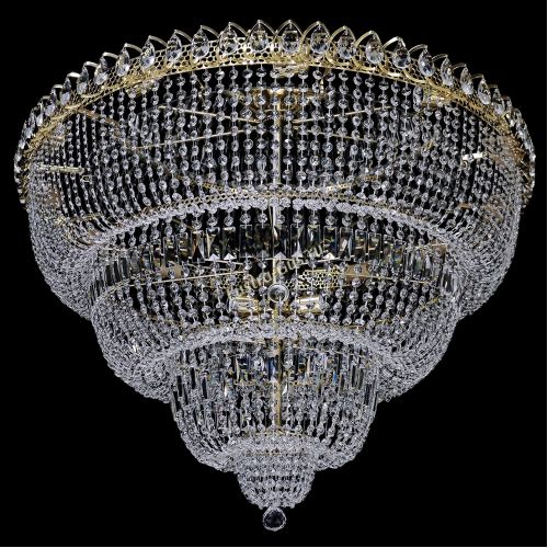 Люстра Хрустальный Каскад №17 3 яруса в Краснодаре Гусь Хрустальный