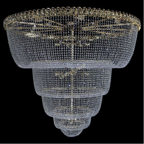 Люстра Хрустальный Каскад №48 5 ярусов в Краснодаре Гусь Хрустальный