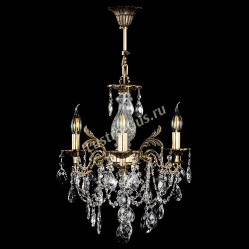 Люстра бронзовая Алфея №3/1 Баден в Краснодаре Гусь Хрустальный