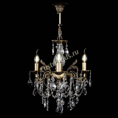 Люстра бронзовая Алфея №3/1 Баден в Краснодаре Гусь Хрустальный