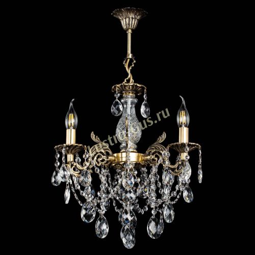 Люстра бронзовая Алфея №3/1 Баден в Краснодаре Гусь Хрустальный