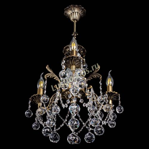 Люстра бронзовая Алфея №3/1 Шар в Краснодаре Гусь Хрустальный