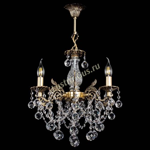 Люстра бронзовая Алфея №3/1 Шар в Краснодаре Гусь Хрустальный