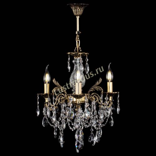 Люстра бронзовая Алфея №3/1 Журавлик в Краснодаре Гусь Хрустальный