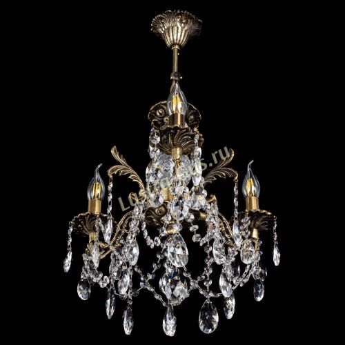 Люстра бронзовая Алфея №3/1 Журавлик в Краснодаре Гусь Хрустальный