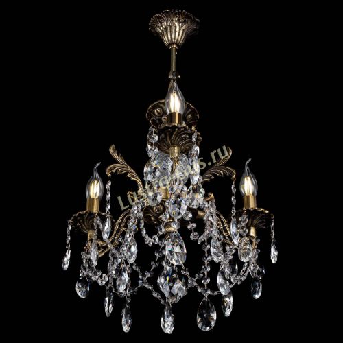 Люстра бронзовая Алфея №3/1 Журавлик в Краснодаре Гусь Хрустальный