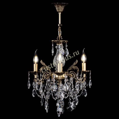 Люстра бронзовая Алфея №3/1 Звездочка в Краснодаре Гусь Хрустальный