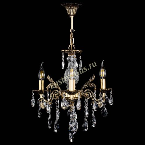 Люстра бронзовая Алфея №3/2 Баден в Краснодаре Гусь Хрустальный