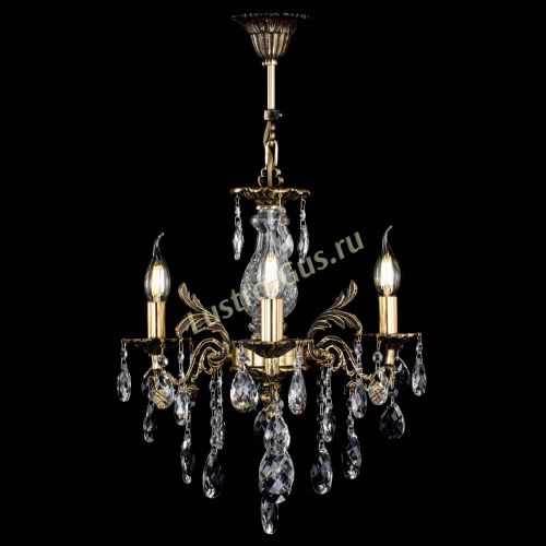 Люстра бронзовая Алфея №3/2 Баден в Краснодаре Гусь Хрустальный