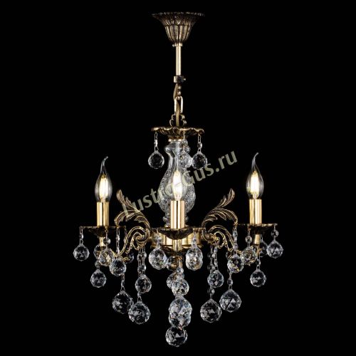 Люстра бронзовая Алфея №3/2 Шар в Краснодаре Гусь Хрустальный