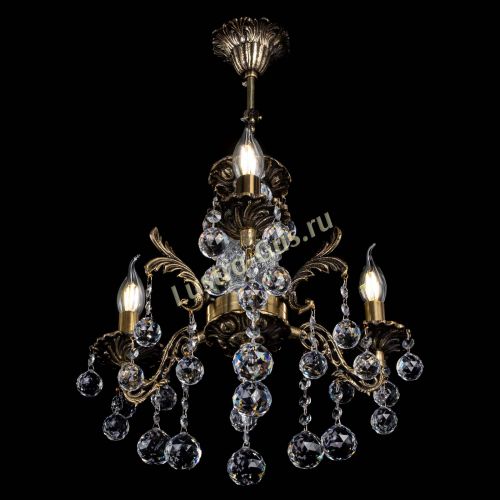 Люстра бронзовая Алфея №3/2 Шар в Краснодаре Гусь Хрустальный