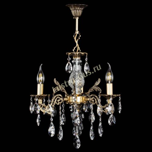 Люстра бронзовая Алфея №3/2 Звездочка в Краснодаре Гусь Хрустальный