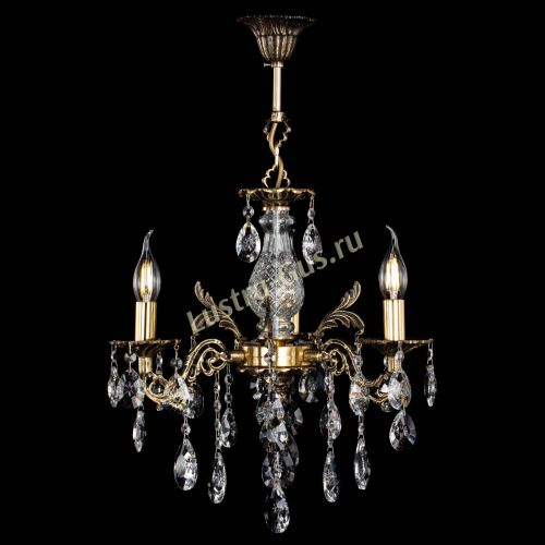 Люстра бронзовая Алфея №3/2 Звездочка в Краснодаре Гусь Хрустальный