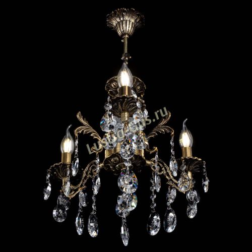 Люстра бронзовая Алфея №3/2 Звездочка в Краснодаре Гусь Хрустальный