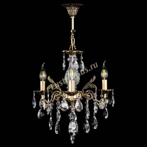 Люстра бронзовая Алфея №3/2 Звездочка в Краснодаре Гусь Хрустальный