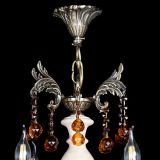 Люстра бронзовая Алфея №6 с камнем шар чайная в Краснодаре Люстра бронзовая Алфея №6 с камнем шар чайная в Краснодаре