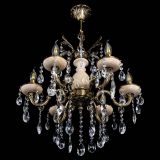 Люстра бронзовая Алфея №6 с камнем шар в Краснодаре Люстра бронзовая Алфея №6 с камнем шар в Краснодаре