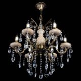 Люстра бронзовая Алфея №6 с камнем шар в Краснодаре Люстра бронзовая Алфея №6 с камнем шар в Краснодаре