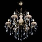 Люстра Алфея №6 с камнем журавлик в Краснодаре Люстра Алфея №6 с камнем журавлик в Краснодаре