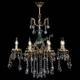 Люстра бронзовая Алфея Малахит №8 баден в Краснодаре