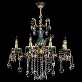 Люстра бронзовая Алфея Малахит №8 баден в Краснодаре