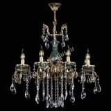 Люстра бронзовая Алфея Малахит №8 журавлик в Краснодаре