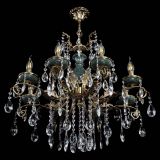 Люстра бронзовая Алфея Малахит №8 журавлик в Краснодаре