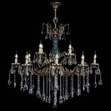 Люстра бронзовая Алфея Малахит №12 баден в Краснодаре