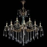 Люстра бронзовая Алфея Малахит №12 баден в Краснодаре