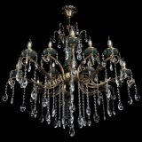 Люстра бронзовая Алфея Малахит №12 журавлик в Краснодаре