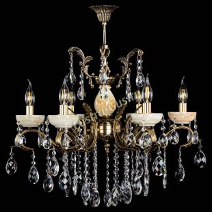Бронзовая люстра Алфея Оникс №6/2 баден