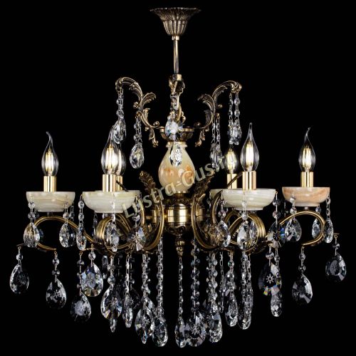 Люстра бронзовая Алфея Оникс №6/2 звездочка в Краснодаре Люстра бронзовая Алфея Оникс №6/2 звездочка в Краснодаре