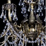 Бронзовая люстра Кассандра №8 удлиненная с конусами в Краснодаре Бронзовая люстра Кассандра №8 удлиненная с конусами в Краснодаре