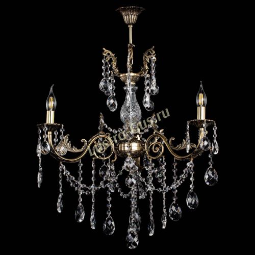 Люстра бронзовая Кассандра Алфея №3/1 баден в Краснодаре Гусь Хрустальный