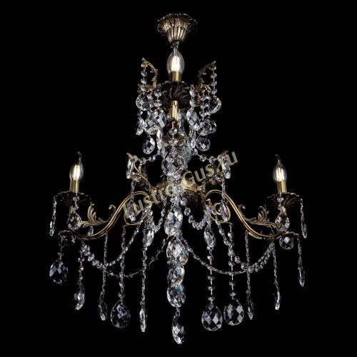 Люстра бронзовая Кассандра Алфея №3/1 баден в Краснодаре Гусь Хрустальный