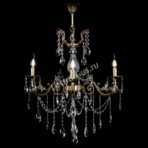 Люстра бронзовая Кассандра Алфея №3/1 журавлик в Краснодаре Гусь Хрустальный