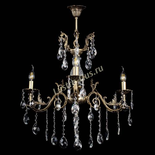 Люстра бронзовая Кассандра Алфея №3/2 баден в Краснодаре Гусь Хрустальный