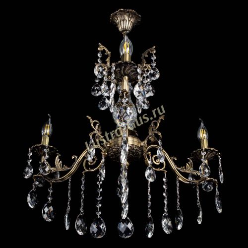 Люстра бронзовая Кассандра Алфея №3/2 баден в Краснодаре Гусь Хрустальный