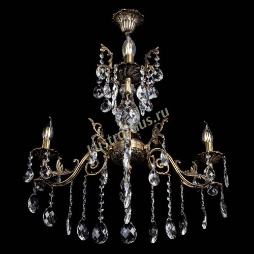 Люстра бронзовая Кассандра Алфея №3/2 баден в Краснодаре Гусь Хрустальный
