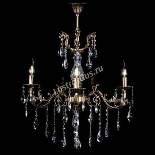 Люстра бронзовая Кассандра Алфея №3/2 журавлик в Краснодаре Гусь Хрустальный