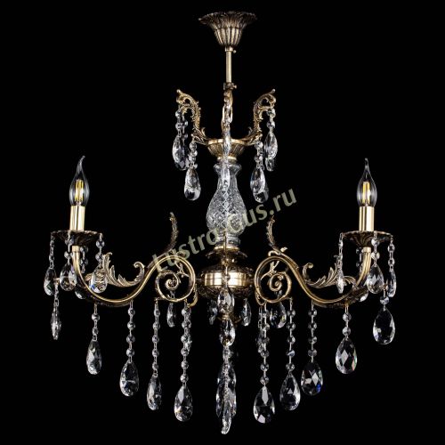 Люстра бронзовая Кассандра Алфея №3/2 журавлик в Краснодаре Гусь Хрустальный