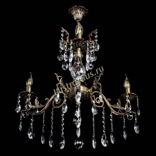 Люстра бронзовая Кассандра Алфея №3/2 журавлик в Краснодаре Гусь Хрустальный