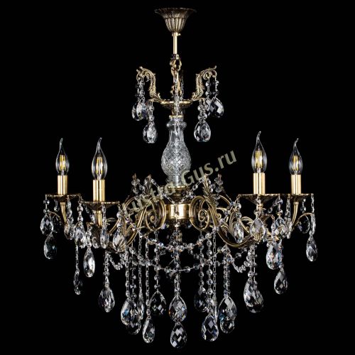 Люстра бронзовая Кассандра Алфея №5/1 баден в Краснодаре Гусь Хрустальный