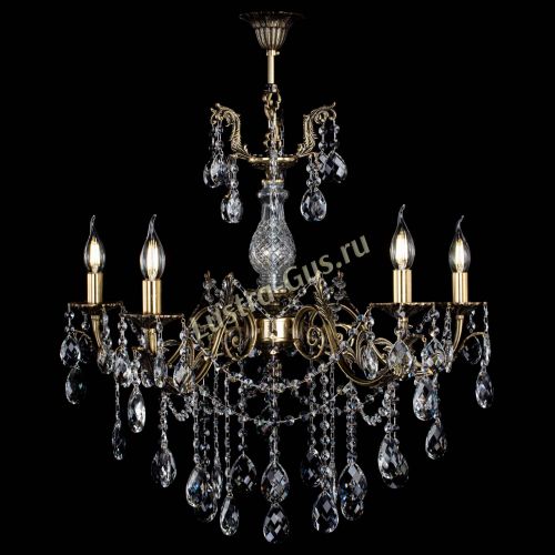 Люстра бронзовая Кассандра Алфея №5/1 баден в Краснодаре Гусь Хрустальный