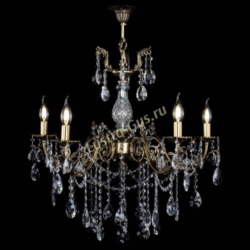 Люстра бронзовая Кассандра Алфея №5/1 звездочка в Краснодаре Гусь Хрустальный