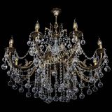 Люстра бронзовая Кассандра Алфея №8/1 шар в Краснодаре