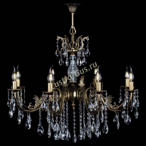 Люстра бронзовая Кассандра Алфея №8/2 журавлик в Краснодаре Гусь Хрустальный